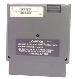 Cybernoid The Fighting Machine CLEANED & TESTED AUTHENTIC NES Nintendo Game Cart