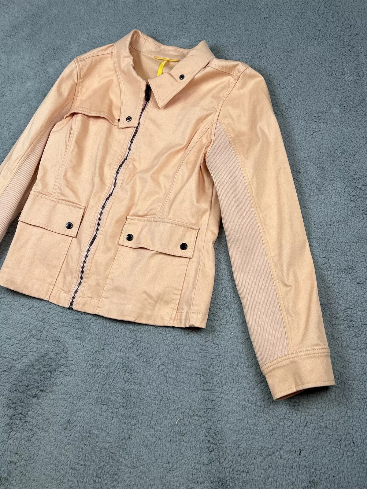 lole softshell lined zip up logo jacket