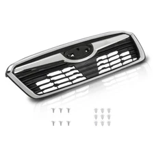Front Bumper Grille Grill Trim Assembly Fit For 2019-2021 Subaru Forester