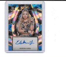 2024 SELECT  WWE ELEKTRA LOPEZ AUTO AUTOGRAPH