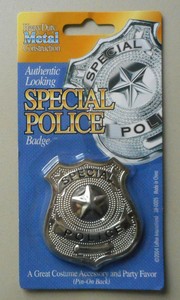 toy police badge