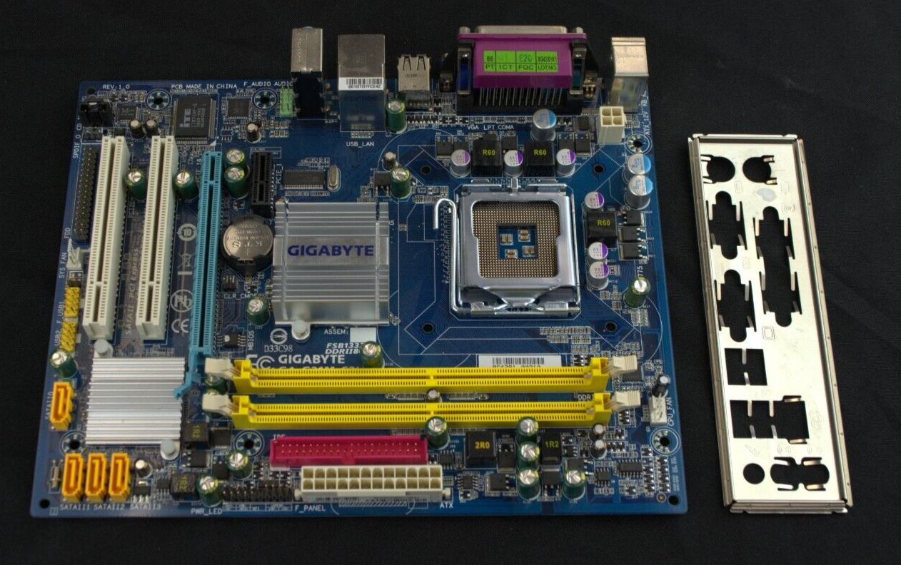 Gigabyte Technology GAG31MS2L, LGA 775/Socket T, Intel Motherboard