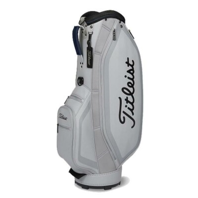 新品　Titleist ゴルフバッグ TB23ACBA-13 9型 TITLEIST Golf Men's Cart Caddy Bag ASPIRE 9 inch 2.8kg Gray Navy