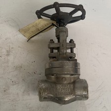 FRONTLINE Stainless 1" DN25 Globe Valve Class 1500 F316-L Body Seat Socket weld.