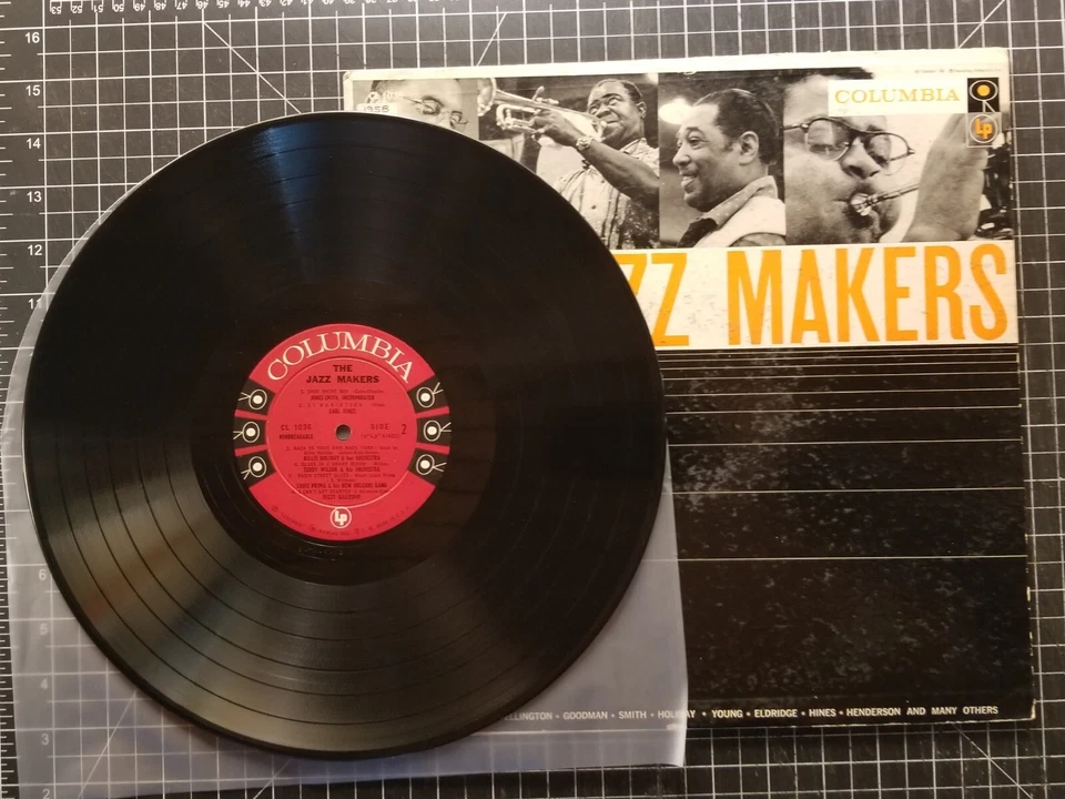 BILLIE HOLIDAY LOUIS ARMSTRONG The Jazz Makers LP 1957 DIZZY Duke COUNT Prima - Image 2 of 4