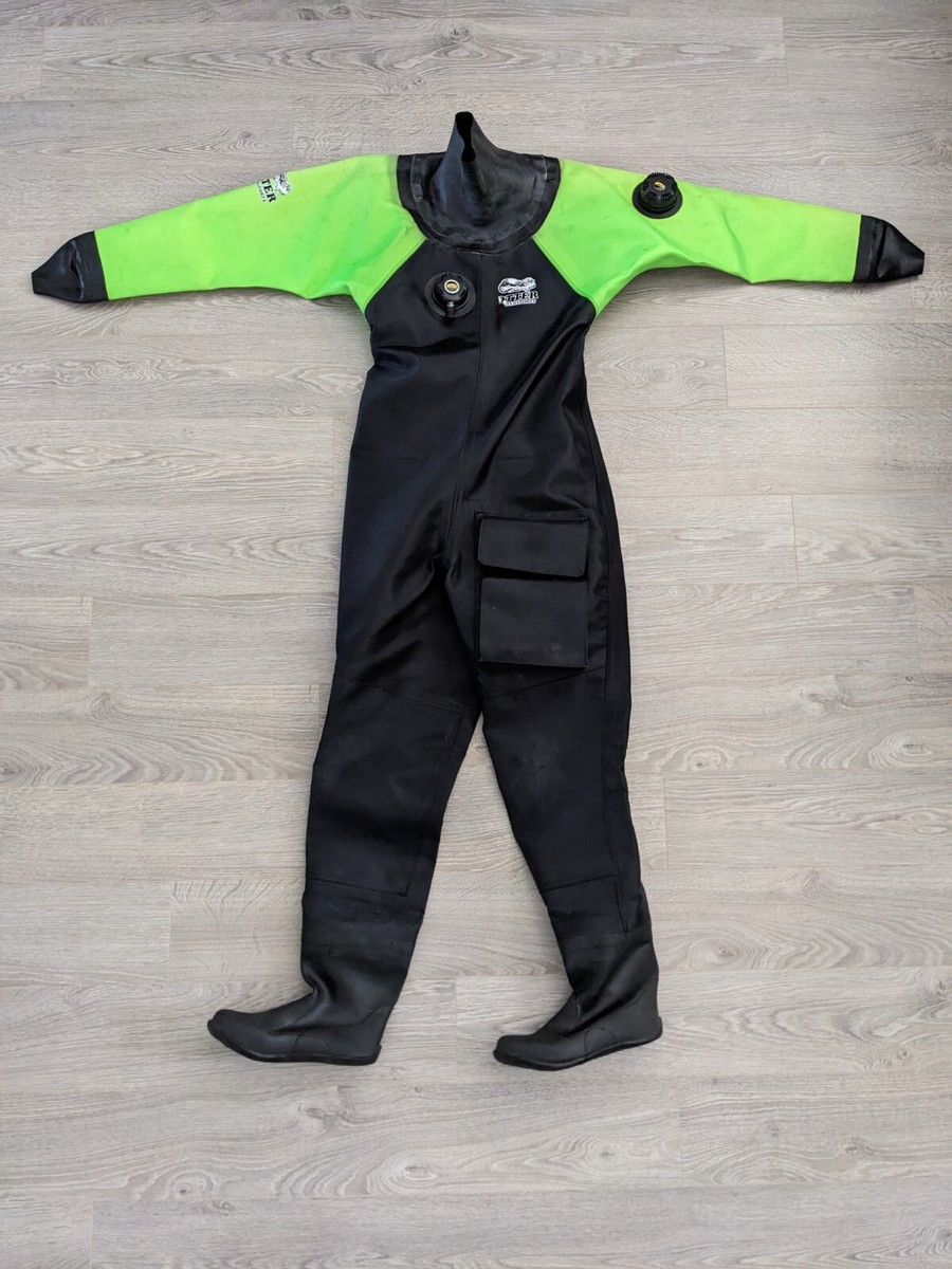 Otter Diving Trilaminate Membrane Drysuit | Black Green | Women's