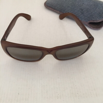 VTG VUARNET Px 087 DOUBLE GRADIENT MIRROR DEEP BROWN CRYSTAL Sunglasses w/case