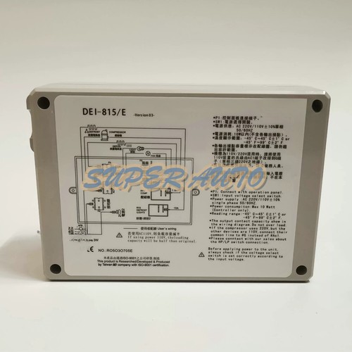 1PC Thermostat DEI-815 Temperature controller DEI-758FBGPN 02FA/SCN accessories - Picture 3 of 10