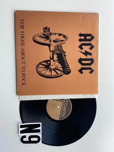 AC/DC For those about to Rock Record lp original vinyl album | eBay