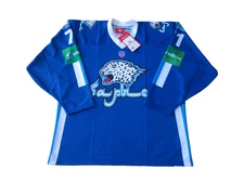 Authentic HEDMAN Barys TOP QUALITY Jersey+Bonus/Sz 54/Tampa Ba Light/NEW/COA+LOA