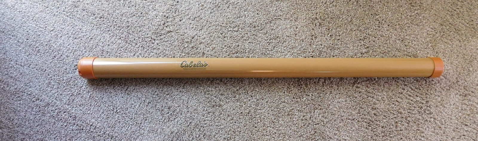 Vintage Cabela's 51"x2&frac12;" Hard Plastic Fishing Rod Case Tube Caddy