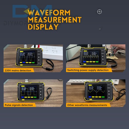 FNIRSI DSO510/DSOTC4 Handheld Digital Oscilloscope Signal Generator 48MS/s 10MHz - Picture 45 of 62