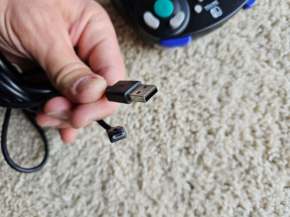 Power A GameCube style Wired Controller Mod. 1507843-01 for nintendo switch  - Image 2 of 3