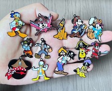 lot 50Pcs cartoon mickey minnie mix Charm necklace Pendant DIY Jewelry Making