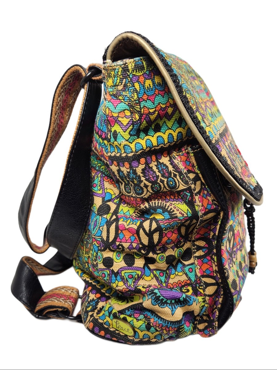 Sakroots Artist Circle Convertible Crossbody Backpack  display picture 3