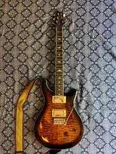 *UPGRADED* PRS SE Custom 24 Quilt Top Black Gold Sunburst