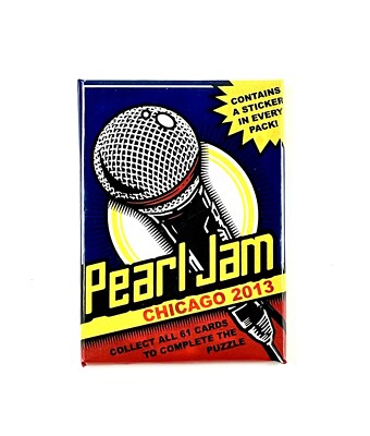 Pearl Jam Rare Pack Of Baseball Trading Cards Wrigley Field 