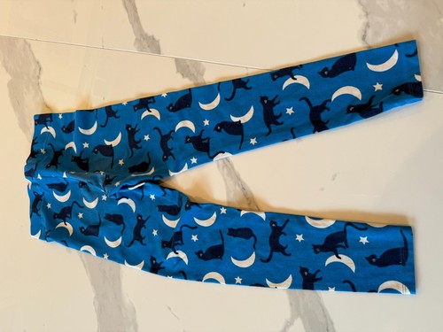 Boden Fun Leggings Bright Blue Cats 8-9y - Picture 4 of 5