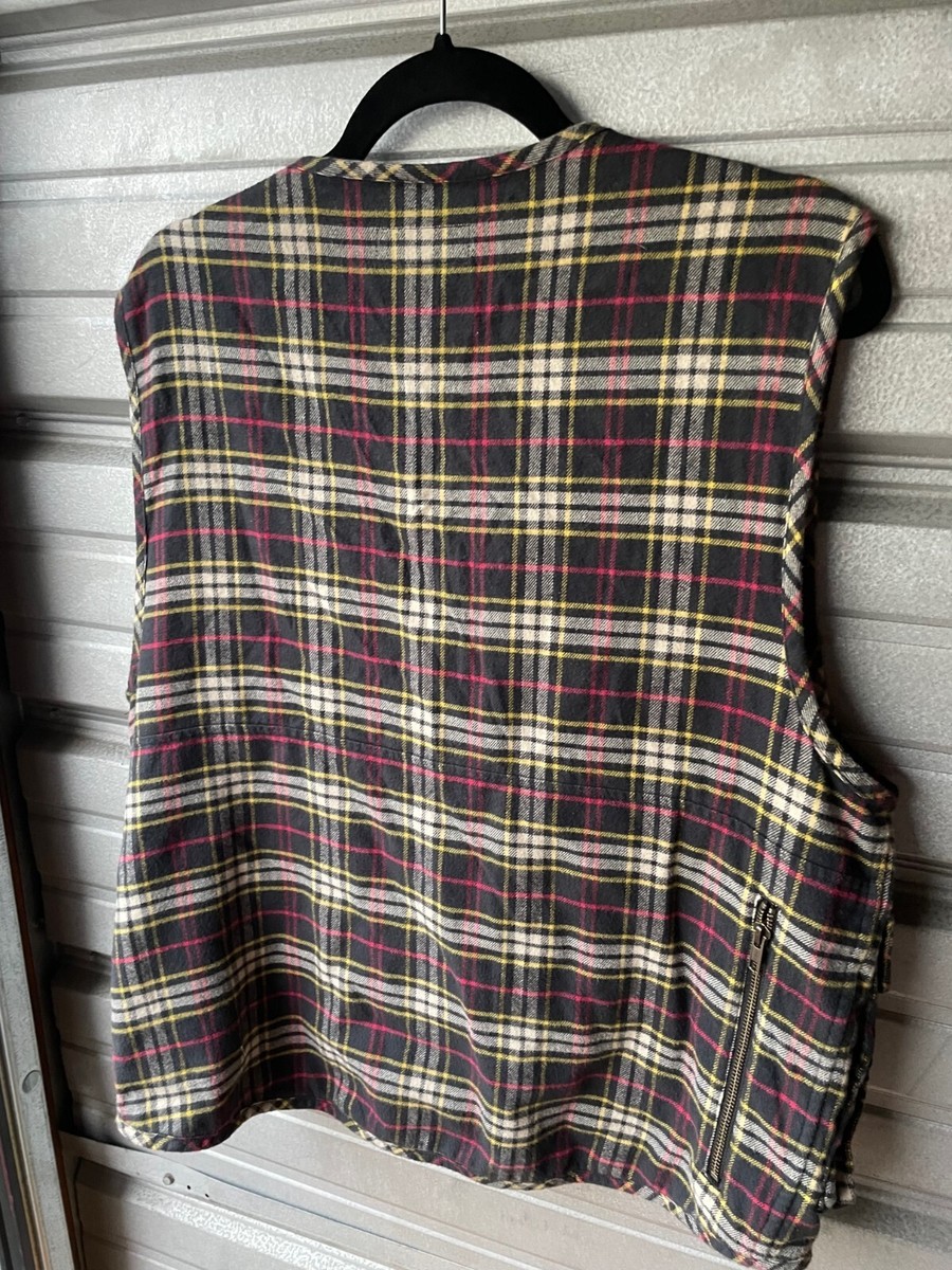 ベスト 20FW Supreme Tartan Flannel Cargo Vest