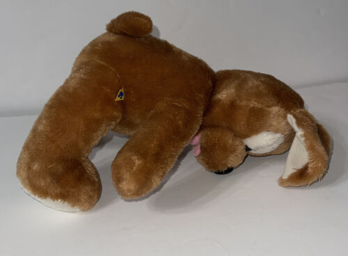 Build A Bear Brown Sugar Puppy Plush White Eye Spot 13” Lovey Retired - Picture 4 of 5