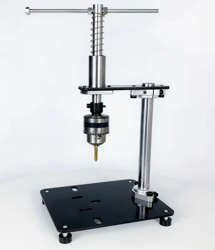 Tapping Machine Desktop Hand Cast Iron Tap and Dies Precision Manual Tappe - Picture 2 of 6