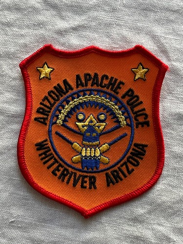 ARIZONA APACHE POLICE WHITERIVER COLLECTIBLE PATCH