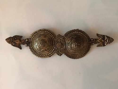 TRE FIBBIE DI CINTURA IN OTTONE - GRECIA - IMPERO OTTOMANO - Foto 6 di 6