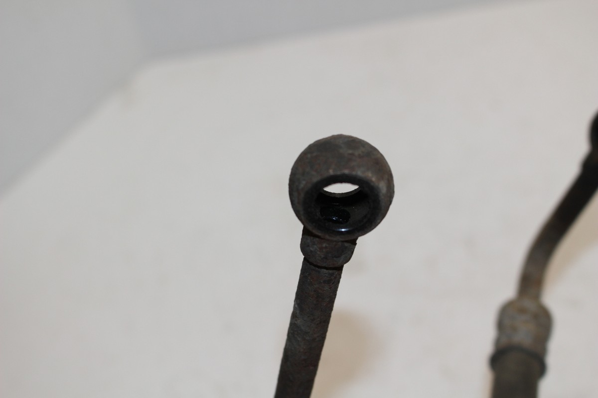 1985 KAWASAKI NINJA ZX600 ENGINE MOTOR OIL COOLER HOSES HOSE RIGHT