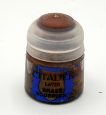 Games Workshop Citadel Paint Pots OOP Layer: Brass Scorpion, 22-65