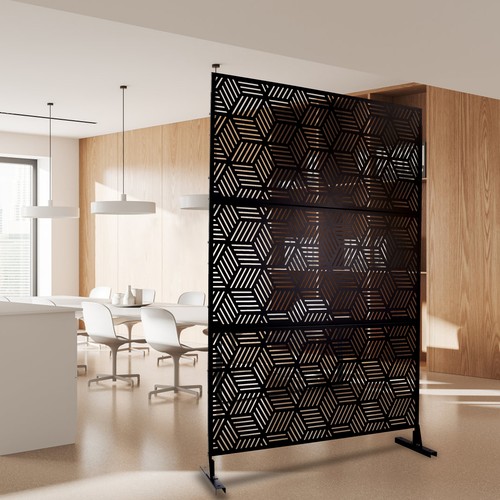 Schermi Privacy Decorativi Autoportanti in Metallo per Esterno e Interno - Foto 9 di 27
