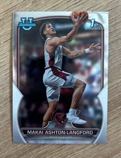 2023 Bowman Chrome U Makai Ashton-Langford 1st Bowman Boston College
