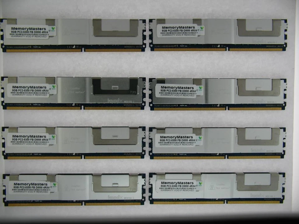 A2257183 A2336961 64GB  8X8GB PC2-5300  Memory Dell Precision T5400 - Image 2 of 2