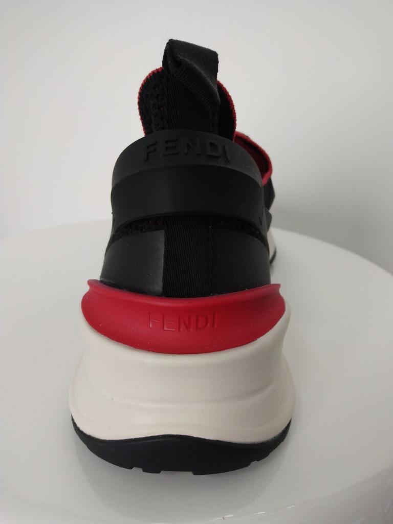Auth Fendi Black/Red Man display picture 3
