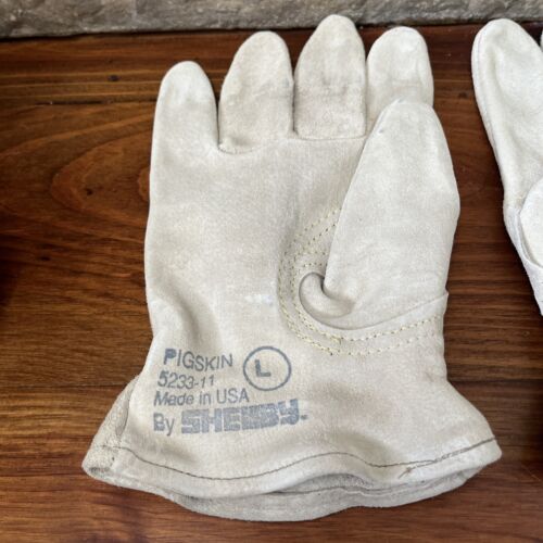 Nuevos Guantes Shelby Piel de Cerdo Wolverine 5233-11 Talla Grande Hechos en EE. UU. - Imagen 2 de 13