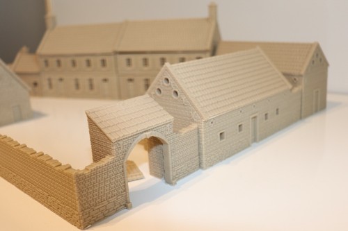 Quatre Bras Farm 1/72 Wargaming 1815 Napoleonic Large Buildings Waterloo Prequel - Picture 5 of 8