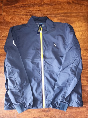 POLO GOLF RALPH LAUREN 2016 OPEN WATERPROOF, WINDBREAKER JACKET NAVY XL, NWT!!! - Picture 4 of 14
