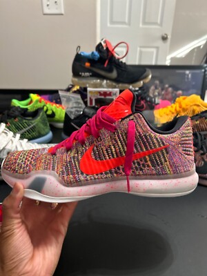 Nike Kobe X Elite Low iD Multi-Colored - Size 11 | eBay