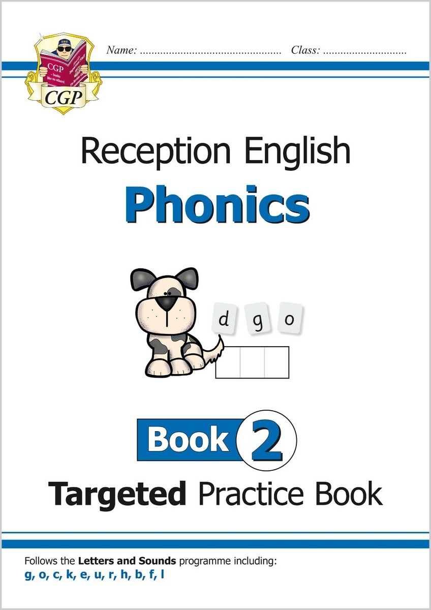 Reception Year Phonics Home Learning Pack of 5 Workbooks With