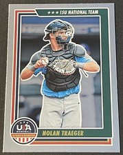 NOLAN TRAEGER RC 2022 Panini Stars and Stripes Foil Base #87 ROOKIE