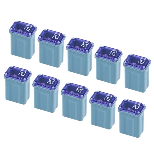 10Pcs 20A 32V Automotive Mini Cartridge Fuses Female Terminal Car Truck Vehicle - Picture 1 of 6