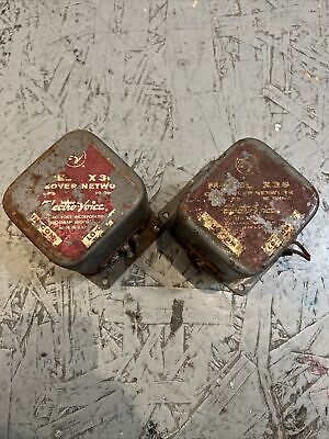 Vintage Electro Voice X36 Crossover 16 ohm Pair | eBay Vintage Electro Voice X36 Crossover 16 ohm Pair | eBay