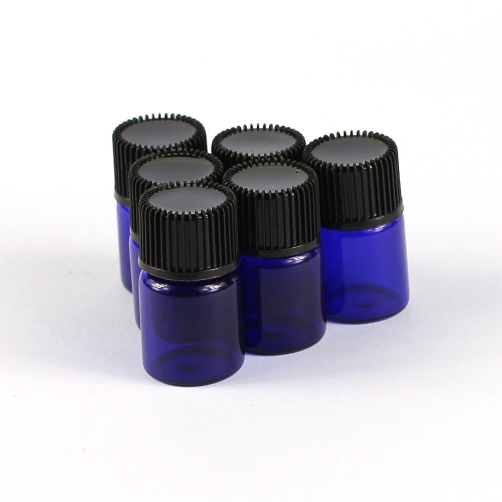 New 20/50/100Pcs 16x25mm Tiny Small Glass Empty Oils Bottles Vial With Screw Cap eBay