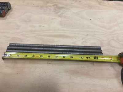 (Qty 3) M14-2mm x 13''  18-8 Stainless Steel Threaded Rod All-Thread