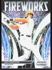 2021 Panini Prizm Draft Picks #F-MF Max Ferguson Fireworks NRMT or Better