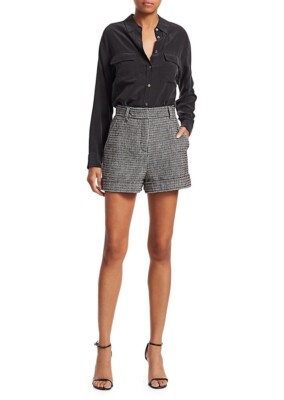 Maje 38 Wool Tweed Shorts | eBay