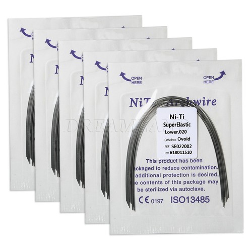 Sale Ortho NITI Arch Wire/Stainless/NITI Rectangular Arch Wire Full Sizes - Afbeelding 88 van 176