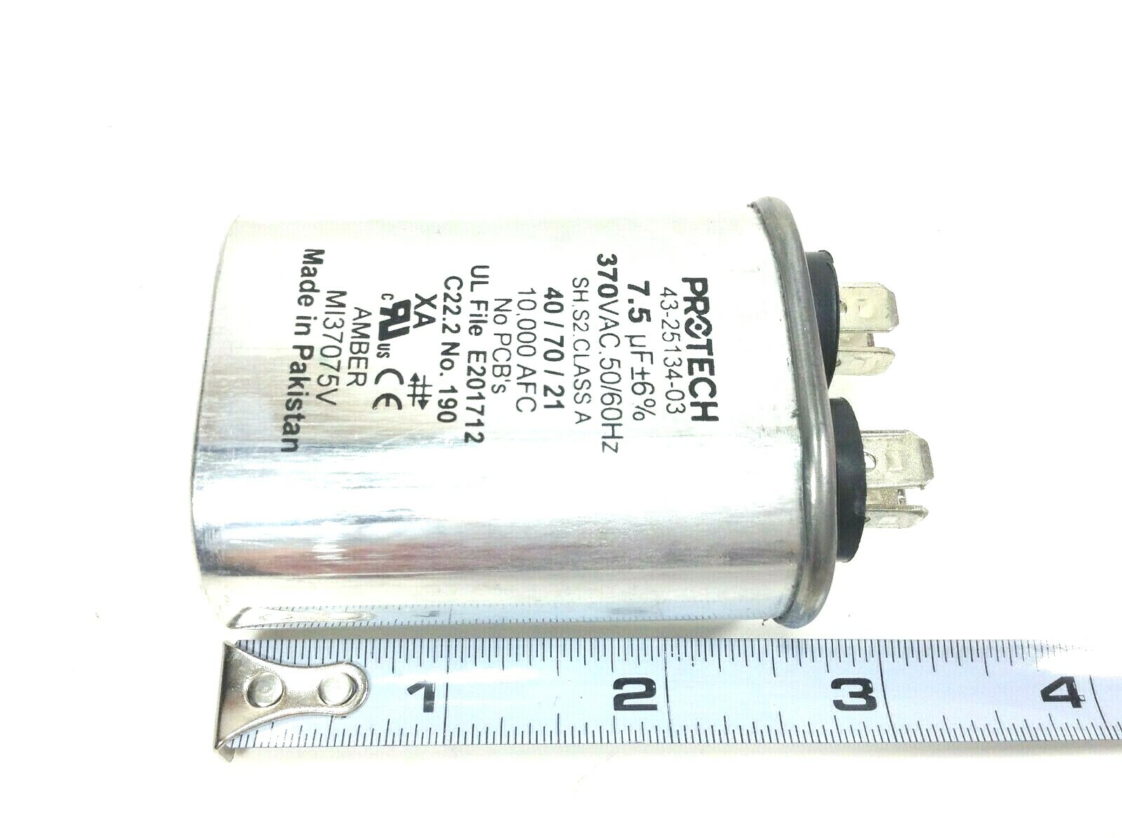 OEM Rheem Ruud Protech Rd Run Condensatore 7.5 Uf 370 Volt