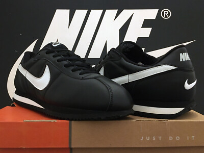 Vintage 2002 Nike Cortez Basic UK11 EU46 OG Compton Raiders NWA II AIR MAX 1 BW RARE
