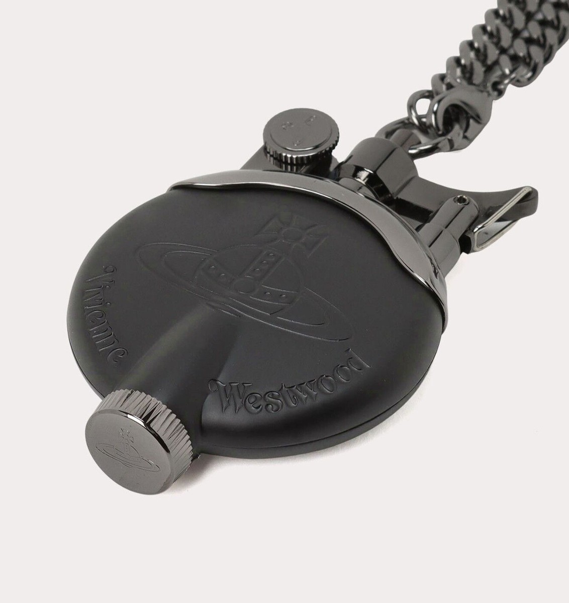 アクセサリー vivienne westwood chain oil lighter Vivienne Westwood Oil lighter with chain Matte Black with