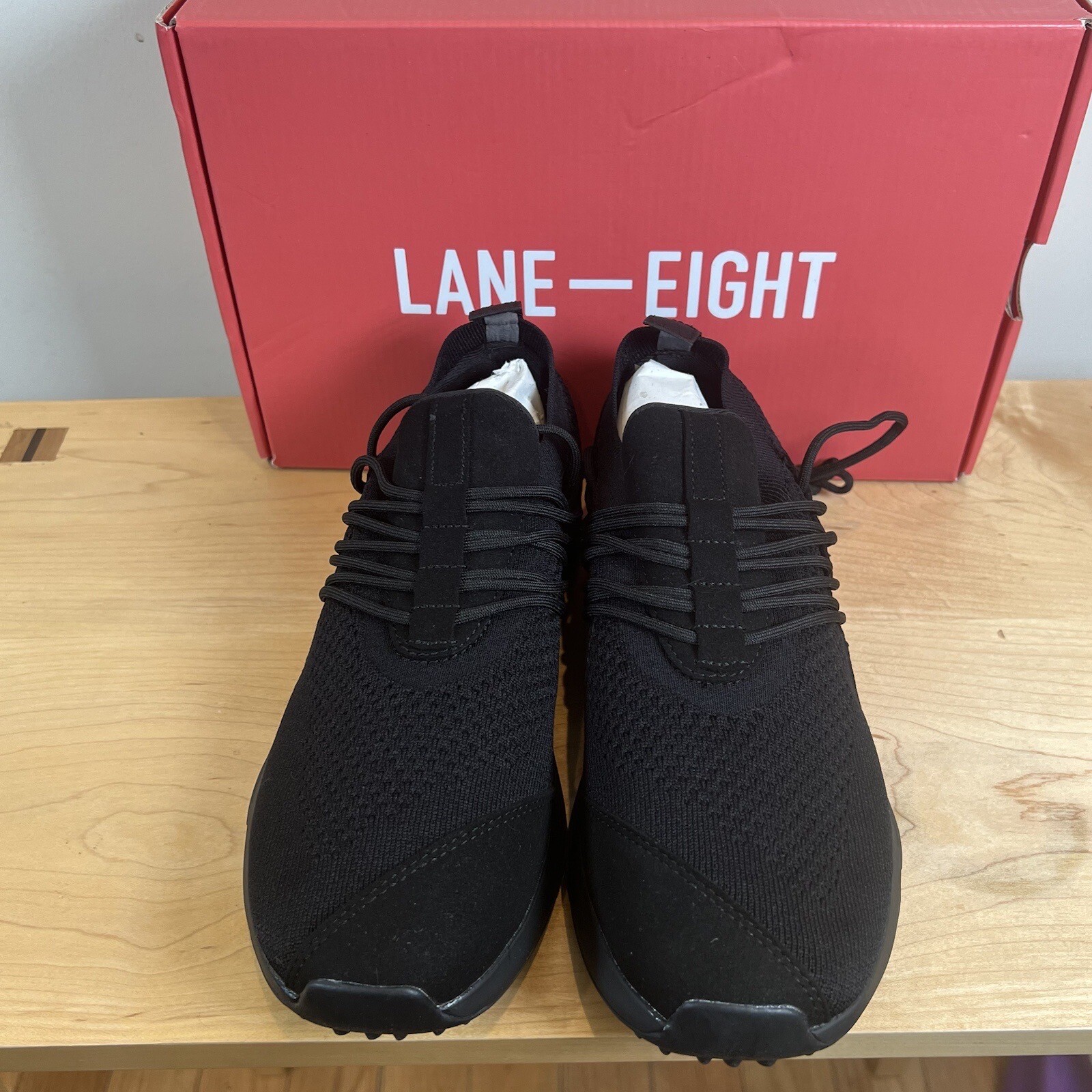 Lane-Eight Trainer AD 1 Mens Carbon Black Running Shoes Size 8 5 New In Box Excellent Condition